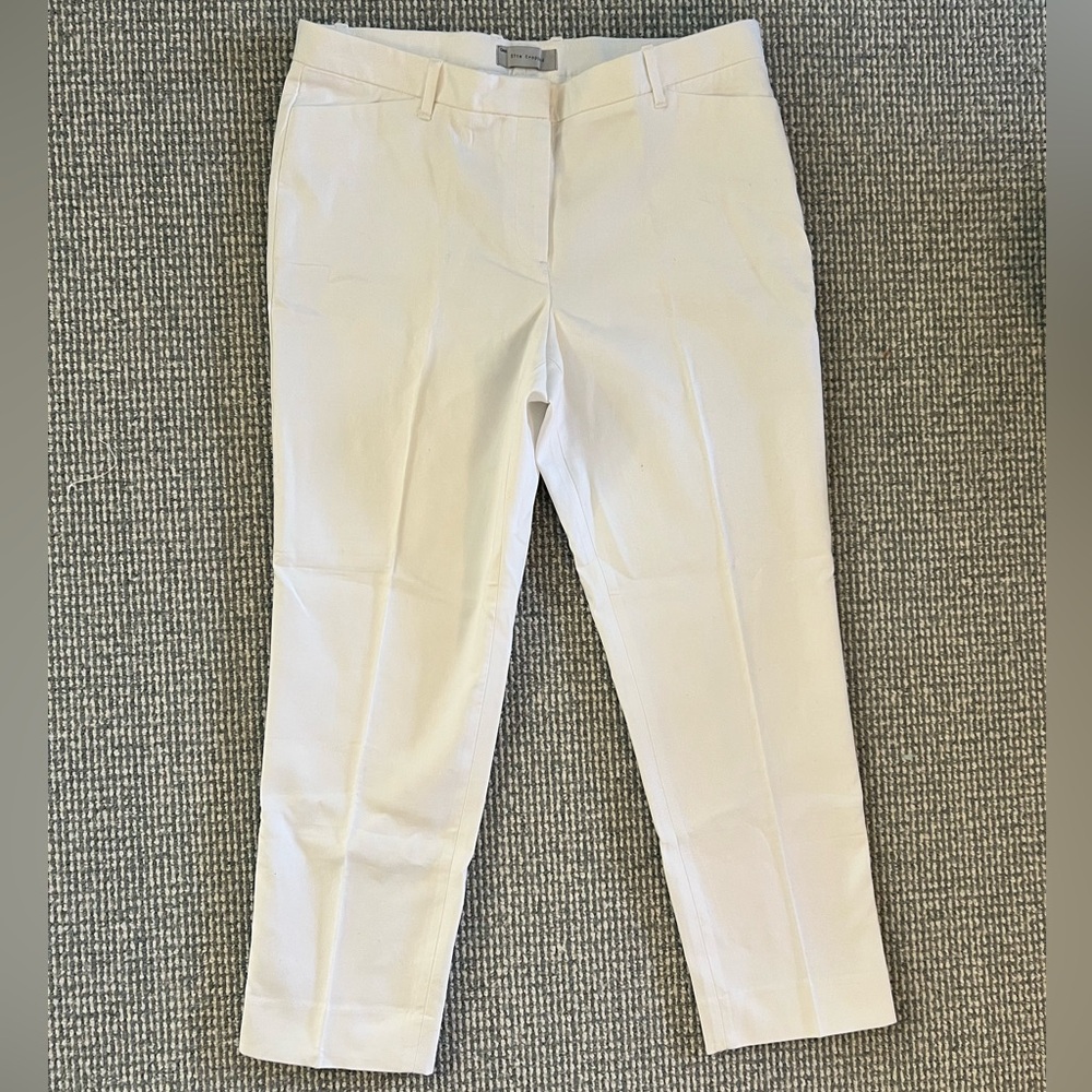 Gap White Women’s Trousers Size 12 | NWT with a stain